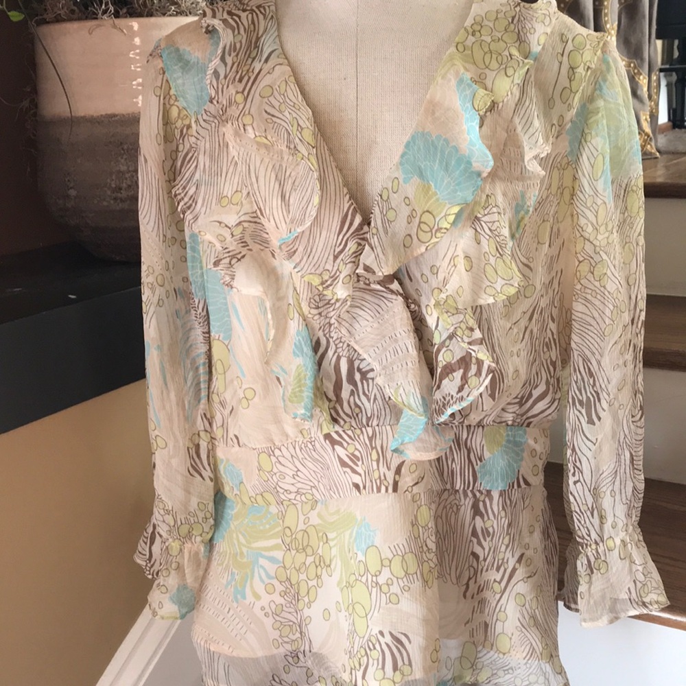 Bob mackie blouse